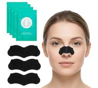 BDEPSTR Pack de 20 Tiras de Nariz para Puntos Negros - Eliminador de Espinillas y Limpieza Profunda de Poros para Mujer, Parches Negros en Sobres Individuales