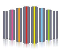 BDEPSTR Regla de Lectura, 16 Pcs Tiras Guiadas de Lectura, para Dislexia, Multifuncional, con Guía de Lecturas, para Profesores, Estudiantes y Principiantes