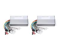 Bdfhjln 2X Controlador Eléctrico de 48 V, 60 V, 64 V, 72 V, 1000 W, 1500 W, 12 Tubos, Modo Dual, Controlador Sin Escobillas para Bicicleta Eléctrica, Motor de Velocidad