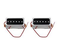 Bdfhjln 2X micro guitarra eléctrica P90 tamaño Humbucker micrófono simple bobina piezas y accesorios de guitarra cuello