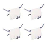 Bdfhjln 4X Soporte de Musica de Mesa Plegable Sostenedor de Musica de Hoja de ABS Aplicable para Guitarra Piano Violin Instrumento Musical Universal