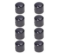 Bdfhjln 8X Botón de control de volumen y tonalita para guitarra eléctrica, color negro