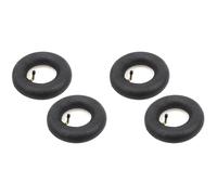 Bdfhjln Paquete de 4 cámaras de aire de 2,80/2,50-4 pulgadas con vástago de válvula plegada TR87 para scooters, cortacéspedes de césped, carretillas, carros