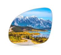 BDFHYK Driver Left Side Mirror Glass Compatible With TIGUAN 2009-2017 VW Convex rear view mirror (Left)