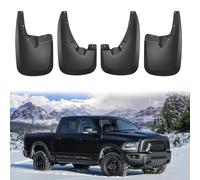 BDFHYK Mud Flaps Splash Guards 4PCS Front & Rear Side Mud Guards Compatible with Dodge Ram 1500 2500 3500 (2009-2022) Without OEM Fender Flares