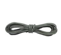 BDFJEDS Cordones Botas de Trekking 2 pares de cordones encerados algodón,5mm longitud, redondos for zapatos Oxford, botas, cuero impermeables(Deep Green,60cm)