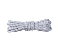 BDFJEDS Cordones Botas de Trekking Cordones redondos for zapatos, 4 pares, 5MM, dos tonos, colores mezclados, cuerda for cordones deportivos, 90/120/150/180cm(White Light Grey,120cm)