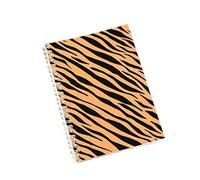 BDFJEDS Cuaderno de Espiral Cuaderno espiral con pegatinas de la serie Leopard Print(Style 1)