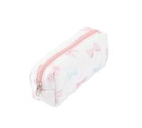 BDFJEDS Estuche de lápices una Sola Capa con Lazo, 2 Piezas, diseño Floral, imprescindible for la Vuelta al Cole(Color 4)