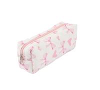 BDFJEDS Estuche de lápices una Sola Capa con Lazo, 2 Piezas, diseño Floral, imprescindible for la Vuelta al Cole(Color 1)