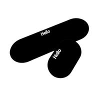 BDFJEDS Felpudo 2 uds alfombras Modernas Minimalistas for el Suelo de la Cocina Alfombra Antideslizante for Pasillo Absorbente for baño a Largo Plazo(Color6,40x60cm 1pc)