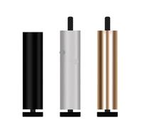BDFJEDS Patas de Mesa Metalicas 4 Uds Patas de Muebles Metal 6-30cm Negro Ajustable for Lavadora, gabinete, reemplazo sofá(4pcs-Silver-12cm)
