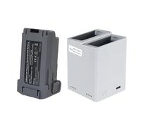 bdfndjnm Accesorio de batería for Drones de Larga duración de 5000 mAh, Compatible con dji Mini 5 Pro: Rendimiento Estable(1 Battery+Dual Charger Case)