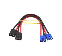 BDHI 2 Piezas Traxxas Hembra a EC3 EC-3 Macho Adaptador de Cargador para TLR LiPo TRX TRA2970 TRA2972 (B129-2)