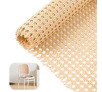 BDHYYM Ratán Rollo PE 40x150 CM, Rollo Plancha de Rattan Tejida, Rejilla Mimbre para Muebles de Reciclaje, Proyectos de Bricolaje, Decoración del Hogar