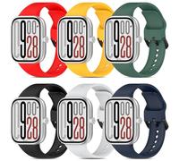 BDIG 6 Piezas correas de reloj para Xiaomi Redmi Watch 5/Xiaomi Mi Band 9 Pro Hombres Mujeres,Correas de repuesto compatibles con Redmi Watch 4/Xiaomi Mi Band 8 Pro