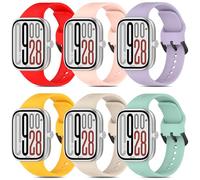 BDIG 6 Piezas correas de reloj para Xiaomi Redmi Watch 5/Xiaomi Mi Band 9 Pro Hombres Mujeres,Correas de repuesto compatibles con Redmi Watch 4/Xiaomi Mi Band 8 Pro