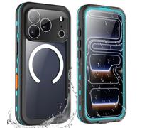 BDIG Funda para iPhone 17 Pro (6.3") es Resistente al Agua,protección de 360 Grados,Protector de Pantalla Integrado IP68 a Prueba de Golpes Compatible con iPhone 17 Pro (6.3"),Negro