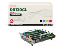 BDink Tambor Compatible Brother DR130CL DR135CL CMYK (4 colores) Drum con Chip para DCP 9040CN 9042CDN 9045CDN 9045CN HL 4040CN 4050 4050CDN MFC 9440CN 9450CDN 9640CW 9840CDW Rendimiento 17000 páginas