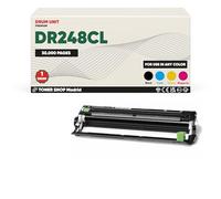 BDink Tambor de Imagen Compatible Brother DR248CL CMYK Universal (4 colores) Drum con Chip para DCP L3515CDW DCP L3520CDW DCP L3520CDWE DCP L3555CDW DCP L3560CDW MFC L8340CDW Rendimiento 30000 páginas
