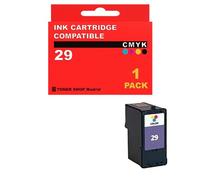 BDink Tinta Compatible con Lexmark 29 18C1529E Color Tricolor 15 ml para X2500 X2510 X2530 X2550 X5070 X5075 X5320 X5340 X5490 X5495 Z1300 Z1310 Z1320 Z845 Cartucho de Tinta