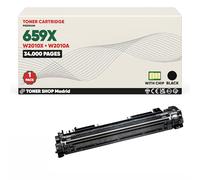 BDink Tóner Alternativo HP 659X/659A W2010X W2010A Negro con Chip para Equipos Profesionales Color LaserJet Enterprise Flow MFP M776z M856x MFP M776dn Managed E85055dn Rendimiento 34000 paginas