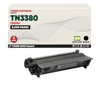 BDink Tóner Compatible Brother TN-3330 TN-3380 Negro con Chip para DCP 8110DN 8250DN HL 5440D 5450DN 5470DW 6180DW 6180DWT MFC 8510DN 8950DW 8950DWT Rendimiento 8000 páginas TN3330-TN3380