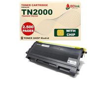 BDink Tóner Compatible Brother TN2000/TN2005/TN350 Negro con Chip un Producto Multi-Marca para HL-2030 MFC-7820 DCP-7020 DCP-7025 - 2500 Páginas BT-TN2000