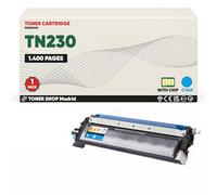 BDink Tóner Compatible Brother TN230 Cyan (Pack 1) con Chip para DCP 9010 DCP 9010CN HL 3040 HL 3040CN HL 3070 HL 3070CW MFC 9120CN MFC 9320CW. Rendimiento TN-230