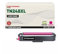 BDink Tóner Compatible Brother TN248XL Magenta con Chip para DCP L3515CDW DCP L3520CDW DCP L3520CDWE DCP L3555CDW DCP L3560CDW HL L3215CW MFC L8340CDW MFC L8390CDW Rendimiento 2300 páginas