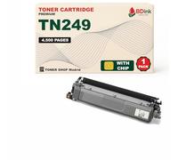 BDink Tóner Compatible Brother TN249 Negro con Chip para Impresoras HL L8230CDW HL L8240CDW MFC L8340CDW MFC L8390CDW. Rendimiento 4500 páginas TN-249