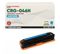 BDink Tóner Compatible Canon 046H 1253C002 1249C002 Cyan con Chip para LBP 653Cdw LBP 654Cx MF 732Cdw 734Cdw 735Cx Rendimiento 5000 páginas