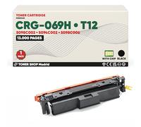 BDink Tóner Compatible Canon 069H 5098C002/5094C002 Negro con Chip para i-Sensys LBP 673Cdw MF 752Cdw MF 754Cdw Rendimiento 7500 páginas