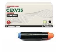 BDink Tóner Compatible Canon CEXV35 3764B002 Negro con Chip para imageRUNNER Advance 8085 8095 8105 8205 8205 Pro 8285 8285 Pro 8295 8295 Pro 8500 DX 8795 DX 8905i DX 8986i Rendimiento 70000 páginas