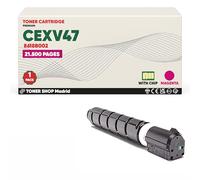 BDink Tóner Compatible Canon CEXV47 8518B002 Magenta (Pack 1) con Chip para IR Advance C250i C250iF C255i C255iF C350i C350iF C350P C351iF C355i C355iFC C355P Rendimiento 21500 páginas