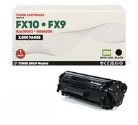 BDink Tóner Compatible Canon FX10 FX9 104 703 Negro Reemplaza 0263B002/7616A005 con Chip para D 420 D 480 FAX L 100 L 120 L 140 L 160 L 90 LBP 2900 LBP 2900B LBP 3000 MF Rendimiento 2000 páginas