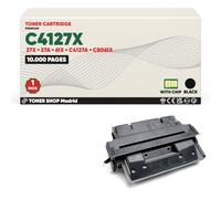 BDink Tóner Compatible con HP 27X 27A 61X C4127X C4127A C8061X Negro con Chip para LaserJet 4000 4000N 4000SE 4000T 4000TN 4050 4050DN 4050N 4100 4100N 4100TN Rendimiento 10000 páginas