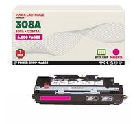 BDink Tóner Compatible con HP 309A Q2673A Magenta con Chip para Color LaserJet 3500 Series 3500N 3550 Series 3550N 3700 3700DN 3700DTN 3700N Rendimiento 4000 páginas