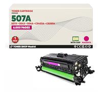 BDink Tóner Compatible con HP 507A 504A Magenta con Chip para Color LaserJet CM1530 CM3530FS CM3530MFP CP3525 CP3525DN CP3525N CP3525X M551DN M551N M551XH M575 M575DN M570DW Rendimiento 6000 páginas