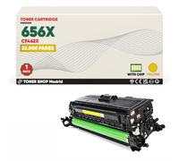 BDink Tóner Compatible con HP 656X CF462X Amarillo con Chip para Color LaserJet Enterprise M652dn M652n M653dn M653x Rendimiento 22000 páginas