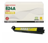 BDink Tóner Compatible con HP 824A CB382A Amarillo con Chip para Color LaserJet CM6030 CM6030OF CM6040 CM6040MFP CP6015 CP6015C CP6015DE CP6015DN CP6015N CP6015X CP6015XH Rendimiento 21000 páginas