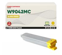 BDink Tóner Compatible con HP W9042MC Amarillo con Chip para Color LaserJet Managed MFP E77822dn E77822z E77825dn E77825z E77830dn E77830z Rendimiento 32000 páginas