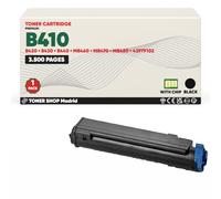 BDink Tóner Compatible con Oki B410 B420 B430 B440 MB460 MB470 MB480 43979102 Negro con Chip para B410 B410D B410DN B430 B430D B430DN MB460 MB470 Rendimiento 3500 páginas