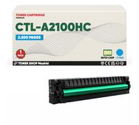 BDink Tóner Compatible con Pantum CTLA2100HC CTL-A2100HC Cyan con Chip para CM2100ADN CM2100ADW CM2100DN CM2100DW CP2100D CP2100DN CP2100DW Rendimiento 2500 Páginas