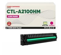 BDink Tóner Compatible con Pantum CTLA2100HM CTL-A2100HM Magenta con Chip para CM2100ADN CM2100ADW CM2100DN CM2100DW CP2100D CP2100DN CP2100DW Rendimiento 2500 Páginas