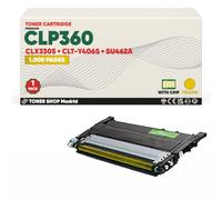 BDink Tóner Compatible con Samsung 406S CLTY406S SU462A Amarillo con Chip para CLP 360 CLP 365 CLP 365W CLX 3300 CLX 3305 CLX 3305FN CLX 3305FW Xpress C460W Rendimiento 1000 páginas