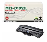 BDink Tóner Compatible con Samsung MLT-D1052L MLT-D1052S SU758A SU759A Negro con Chip para ML1915 ML2525 ML2545 SCX4623 SF651 Series Rendimiento 2500 páginas