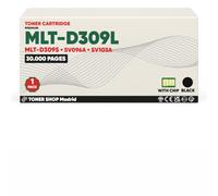 BDink Tóner Compatible con Samsung MLT-D309L MLT-D309S SV096A SV103A Negro con Chip para Samsung ML5510 ML5510N ML5510ND ML5515ND ML6510 ML6510N ML6510ND ML6515ND Rendimiento 30000 páginas