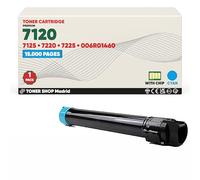BDink Tóner Compatible con Xerox 7120 7125 7220 7225 Reemplaza 006R01460 Cyan con Chip para WorkCentre 7120 7125 7220 7225 7220I 7225I Rendimiento 15000 páginas