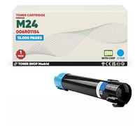 BDink Tóner Compatible con Xerox WorkCentre M24 Reemplaza 006R01154 Cyan con Chip para WorkCentre M24 Rendimiento 15000 páginas